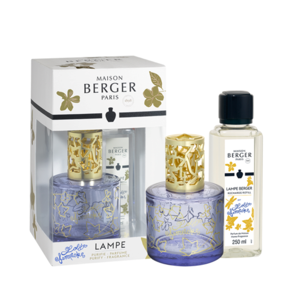 Kit Difusor de vidro Coffret Pure Lolita Lilás (+ refil 180 ml)