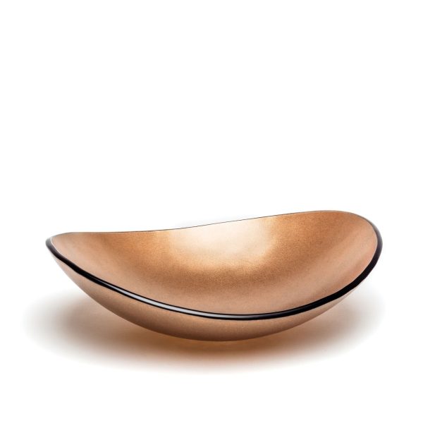 Bowl Oval Cobre 0,40 x 0,35 m  _ Regina Medeiros