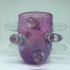 Vaso Thorn P degradê Violeta com ouro
